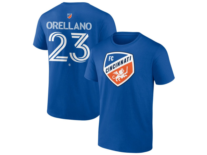 Youth FC Cincinnati #23 Luca Orellano Team Authentic T-Shirt - Royal