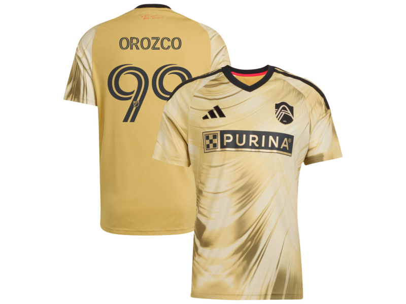 Jaziel Orozco St. Louis CITY SC 2026 The Tina Turner Edition Fan Version Jersey - Yellow