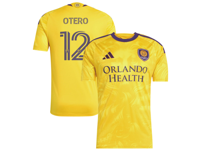 Javier Otero Orlando City SC 2026 Sunken Treasure Edition Fan Version Jersey - Yellow