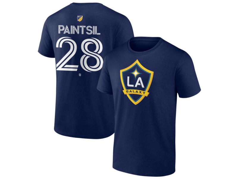 Youth LA Galaxy #28 Joseph Paintsil Team Authentic T-Shirt - Navy
