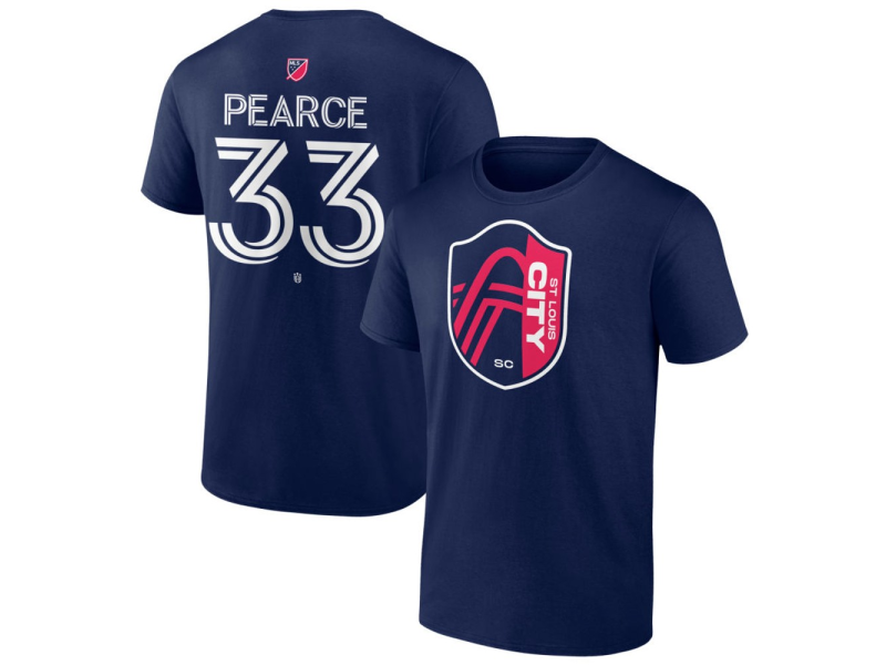 Youth St. Louis City SC #33 Tyson Pearce Team Authentic T-Shirt - Navy