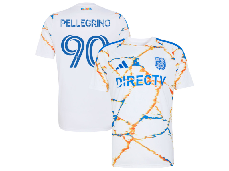 Amahl Pellegrino San Diego FC 2026 Unprecedented Unity Edition Fan Version Jersey - White