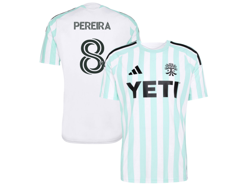 Daniel Pereira Austin FC 2026 The Rooted Edition Fan Version Jersey - White