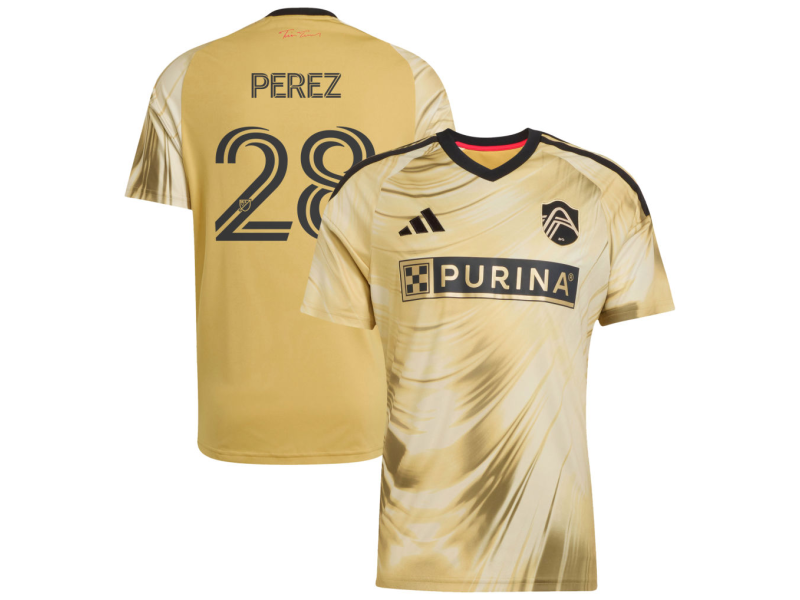 Miguel Perez St. Louis CITY SC 2026 The Tina Turner Edition Fan Version Jersey - Yellow