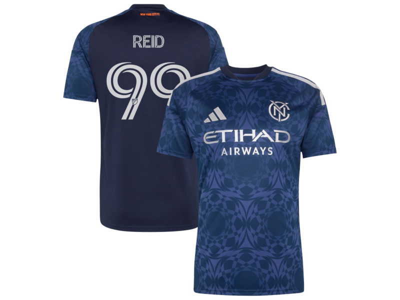 Seymour Reid New York City FC 2026 The All Nations Edition Fan Version Jersey - Blue
