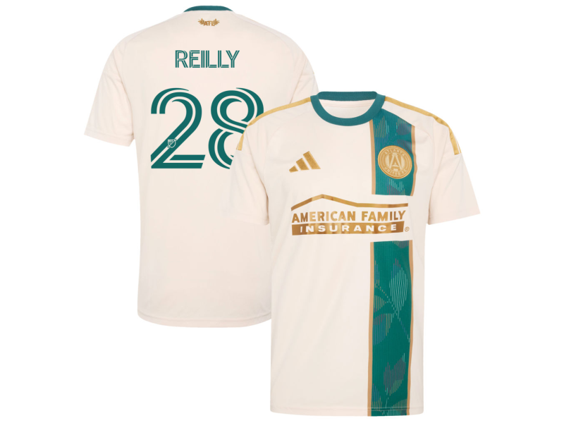 Will Reilly Atlanta United FC 2026 Spirit of '96 Fan Version Jersey - Tan
