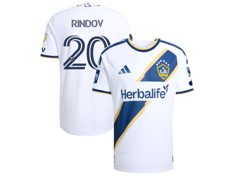 Chris Rindov LA Galaxy 2026 The VeloCITY Edition Player Version Jersey - White With Patch