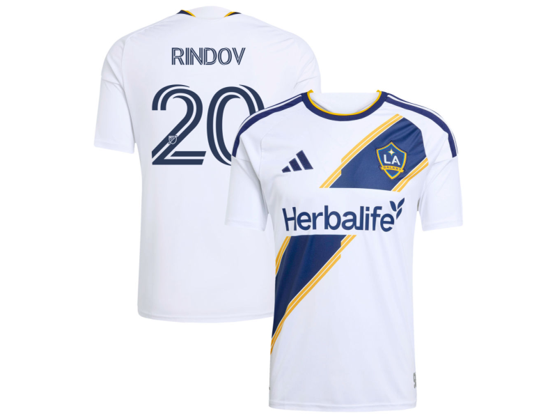 Chris Rindov LA Galaxy 2026 The VeloCITY Edition Fan Version Jersey - White