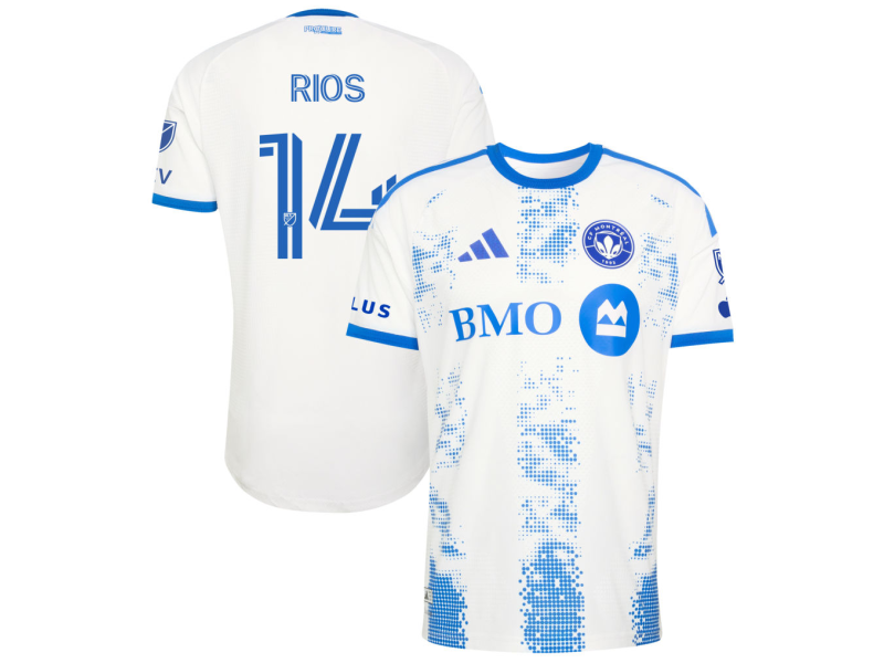 Daniel Armando Rios CF Montreal 2026 The Procure Player Version Jersey - White With Patch