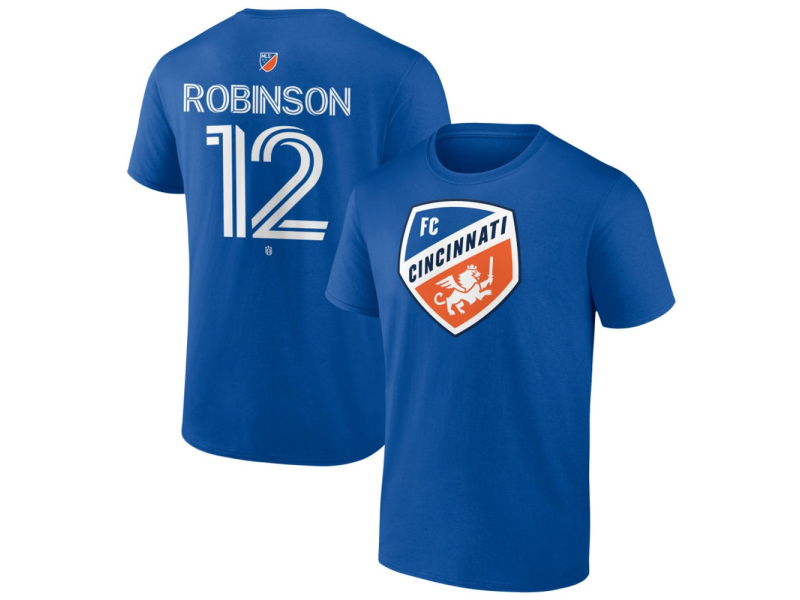 Youth FC Cincinnati #12 Miles Robinson Team Authentic T-Shirt - Royal