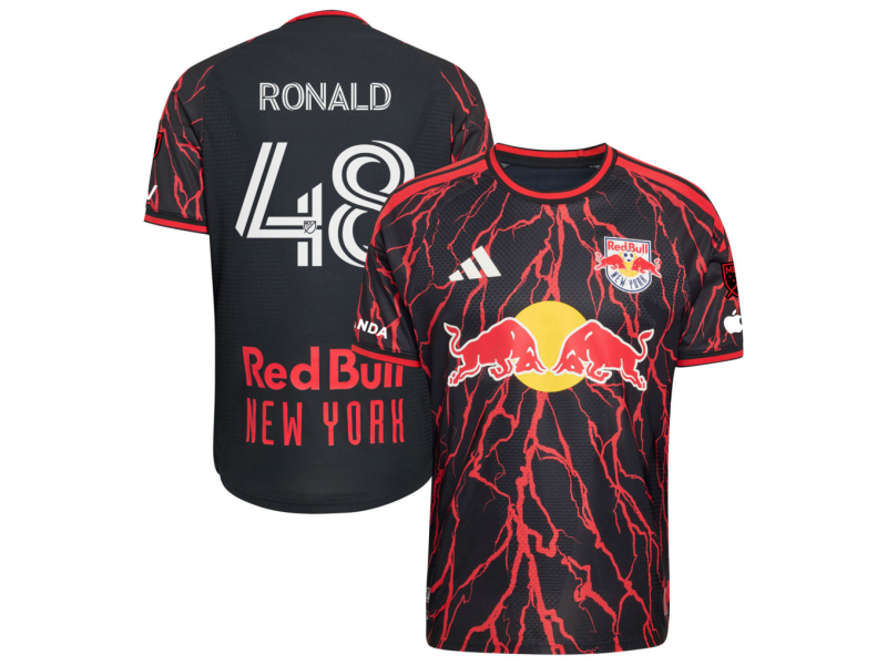 Donkor Ronald New York Red Bulls 2026 The Rooted Edition Player Version Jersey - Black With Patch