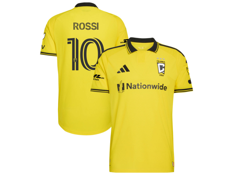 Diego Rossi Columbus Crew 2026 The Crafted for Excellence Edition Player Version Jersey - Yellow With Patch