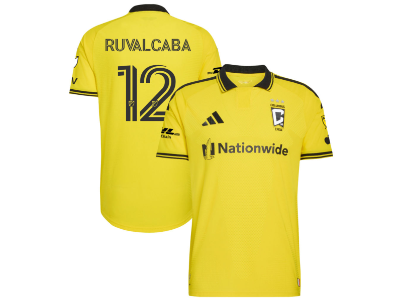 Cesar Ruvalcaba Columbus Crew 2026 The Crafted for Excellence Edition Player Version Jersey - Yellow With Patch