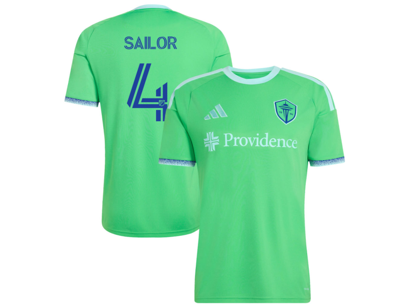 Ryan Sailor Seattle Sounders FC 2026 The Evergreen State Edition Fan Version Jersey - Rave Green