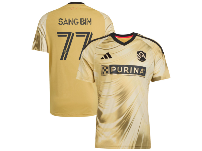 Jeong Sang Bin St. Louis CITY SC 2026 The Tina Turner Edition Fan Version Jersey - Yellow