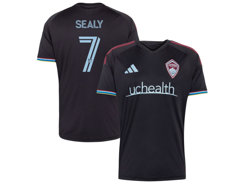 Dante Sealy Colorado Rapids 2026 Colorful Colorado Fan Version Jersey - Black