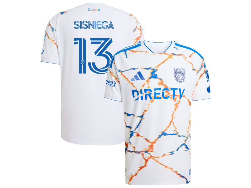 Pablo Sisniega San Diego FC 2026 Unprecedented Unity Edition Player Version Jersey - White With Patch