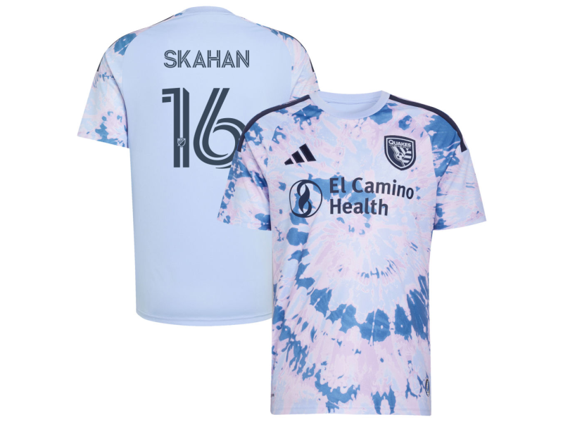 Jack Skahan San Jose Earthquakes 2026 The Dead Edition Fan Version Jersey - Light Blue