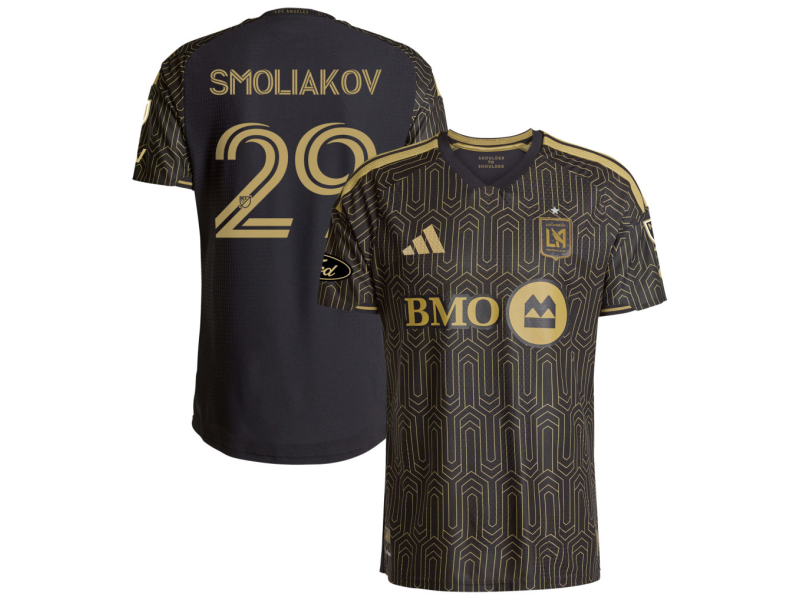 Artem Smoliakov LAFC 2026 Primary Edition Player Version Jersey - Black With Patch