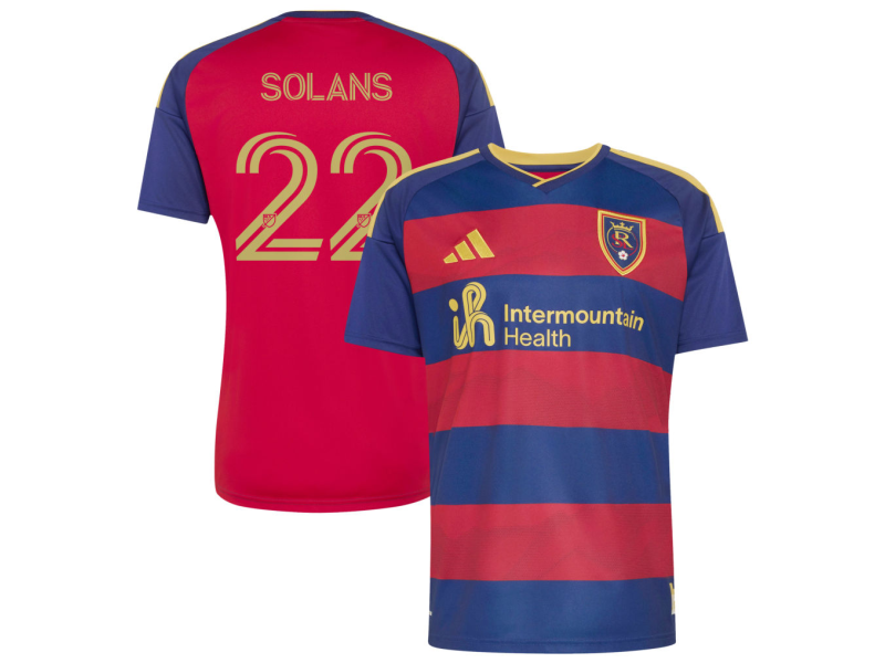 Sergi Solans Real Salt Lake 2026 The Switchback Fan Version Jersey - Red