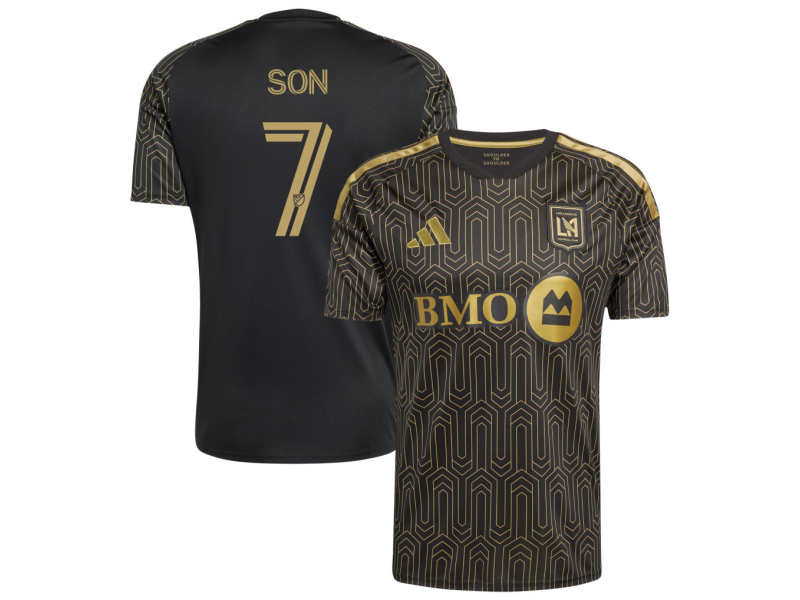 Heung-Min Son LAFC 2026 Primary Edition Fan Version Jersey - Black
