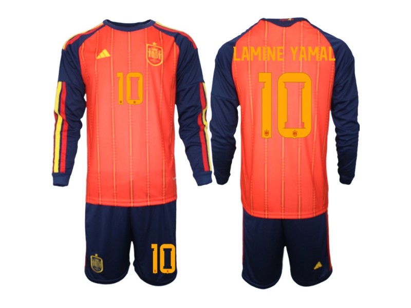 LAMINE YAMAL Spain 2026 World Cup Home Fan Jersey - Red
