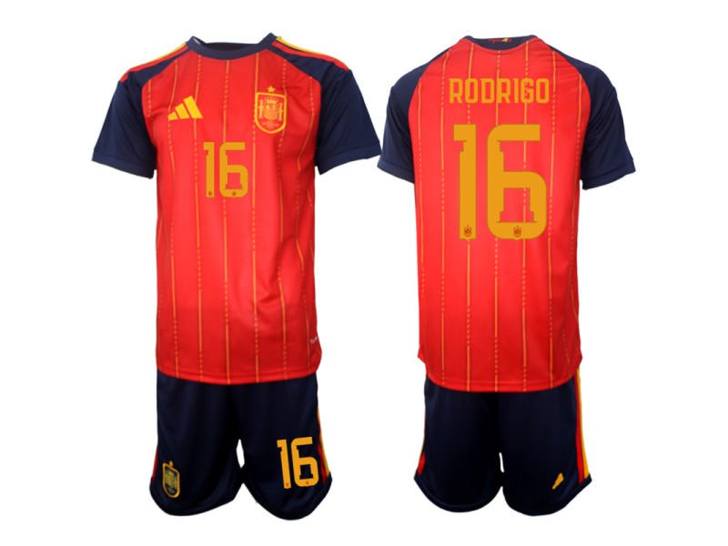 RODRIGO Spain 2026 World Cup Home Fan Jersey - Red