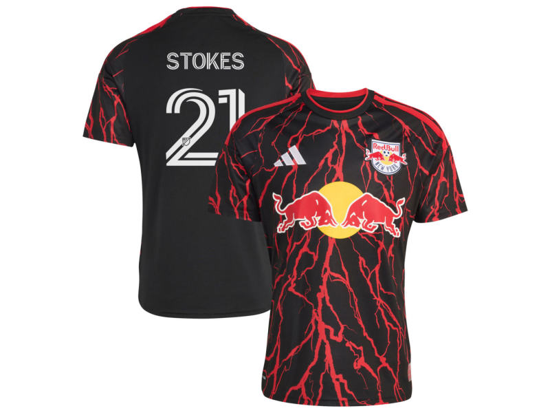Aiden Stokes New York Red Bulls 2026 The Rooted Edition Fan Version Jersey - Black