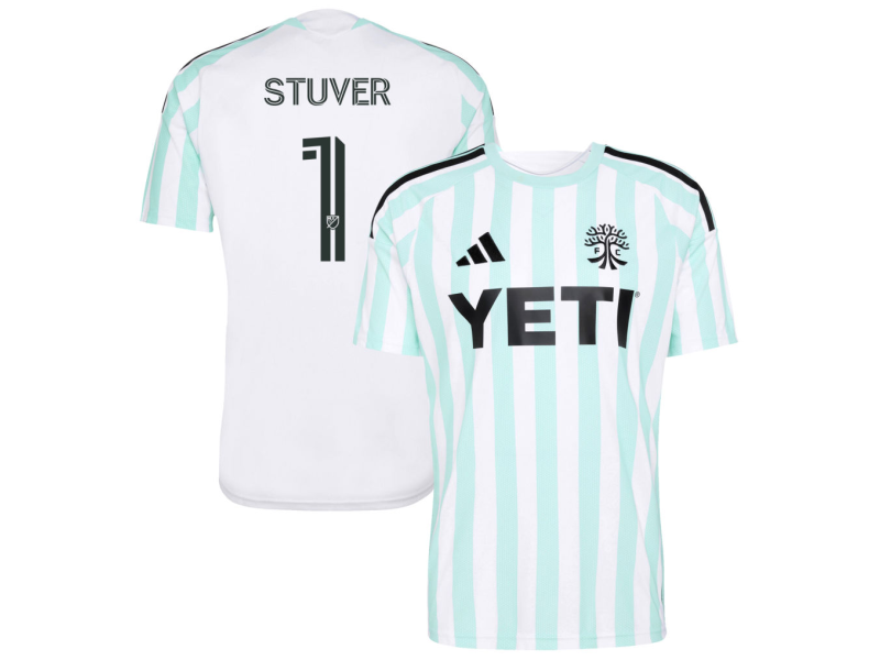 Brad Stuver Austin FC 2026 The Rooted Edition Fan Version Jersey - White