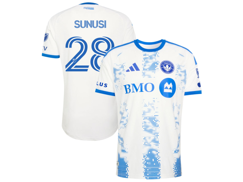 Zakaria Taifi CF Montreal 2026 The Procure Player Version Jersey - White With Patch
