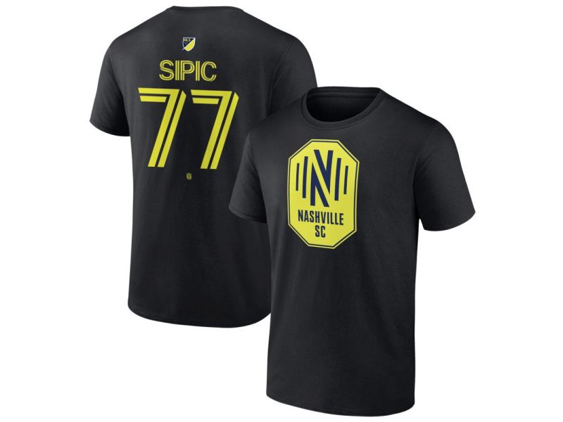 Youth Nashville SC #9 Sam Surridge Team Authentic T-Shirt - Black