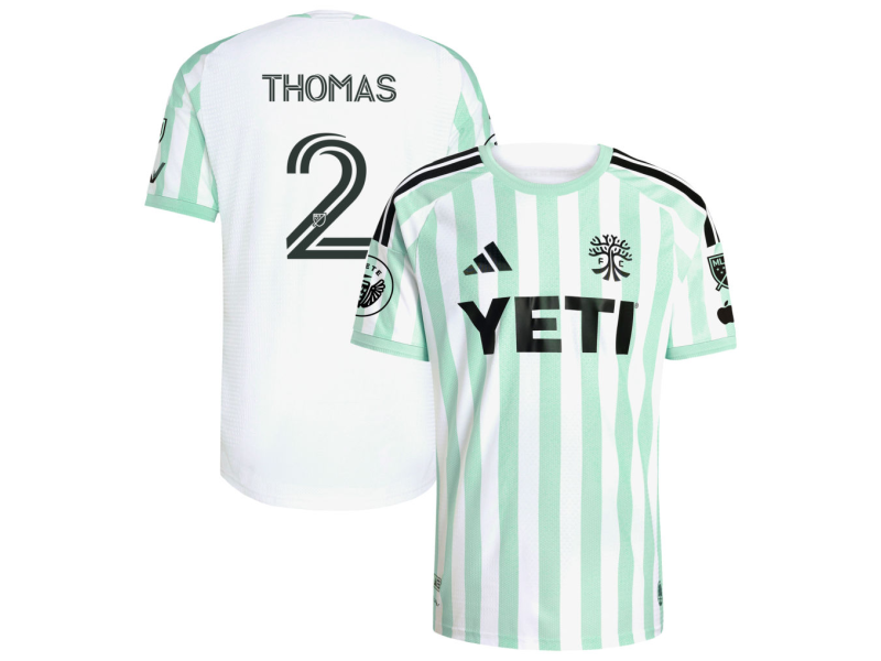 Riley Thomas Austin FC 2026 The Rooted Edition Player Version Jersey - White With Patch