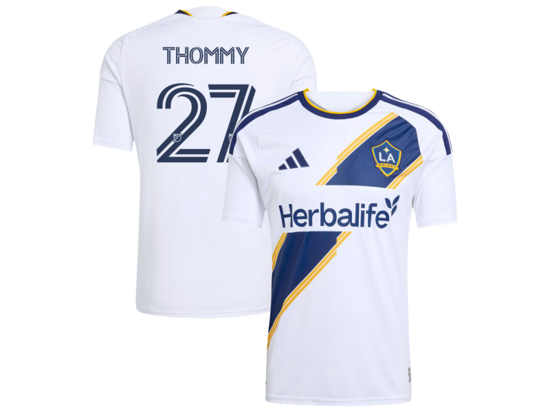Erik Thommy LA Galaxy 2026 The VeloCITY Edition Fan Version Jersey - White