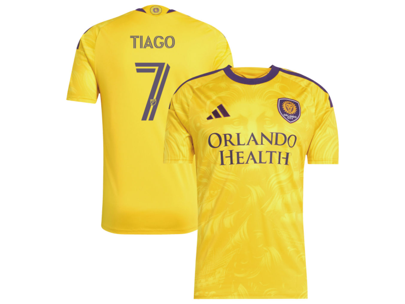 Souza Tiago Orlando City SC 2026 Sunken Treasure Edition Fan Version Jersey - Yellow