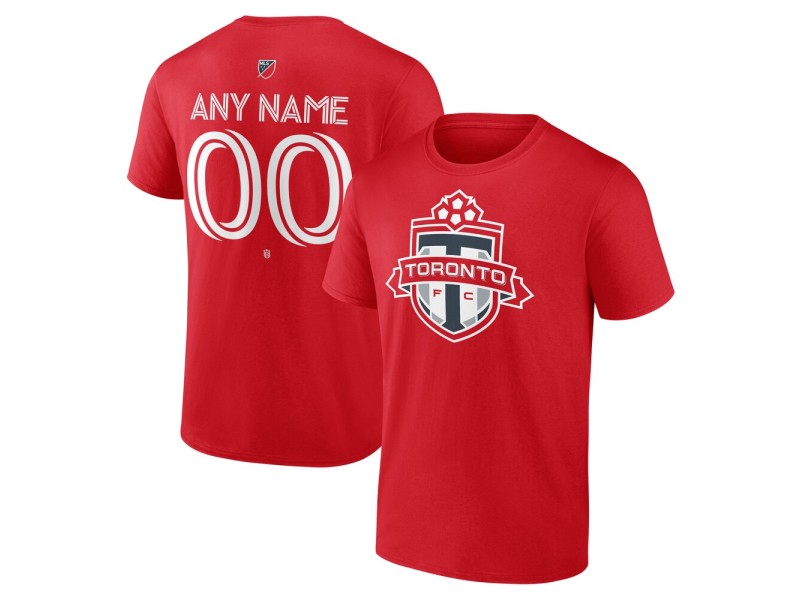 Youth Toronto FC Custom Team Authentic T-Shirt - Red