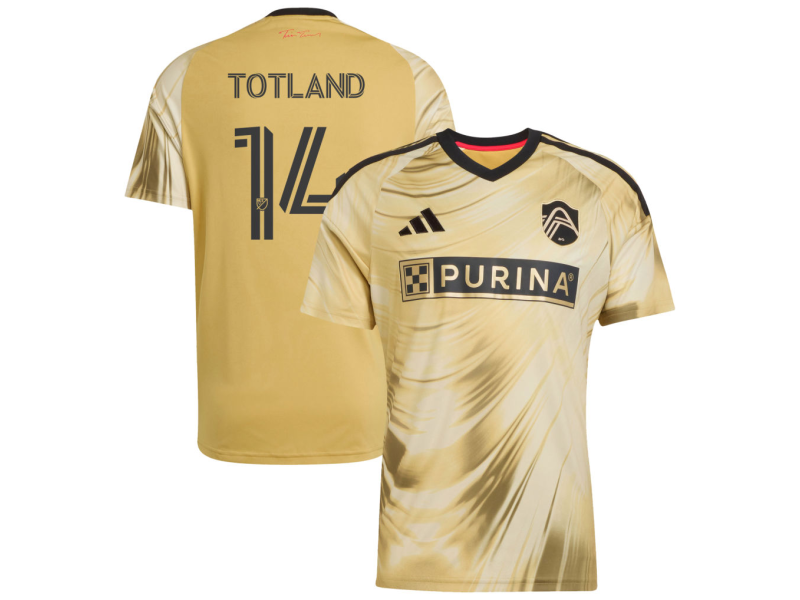 Tomas Totland St. Louis CITY SC 2026 The Tina Turner Edition Fan Version Jersey - Yellow