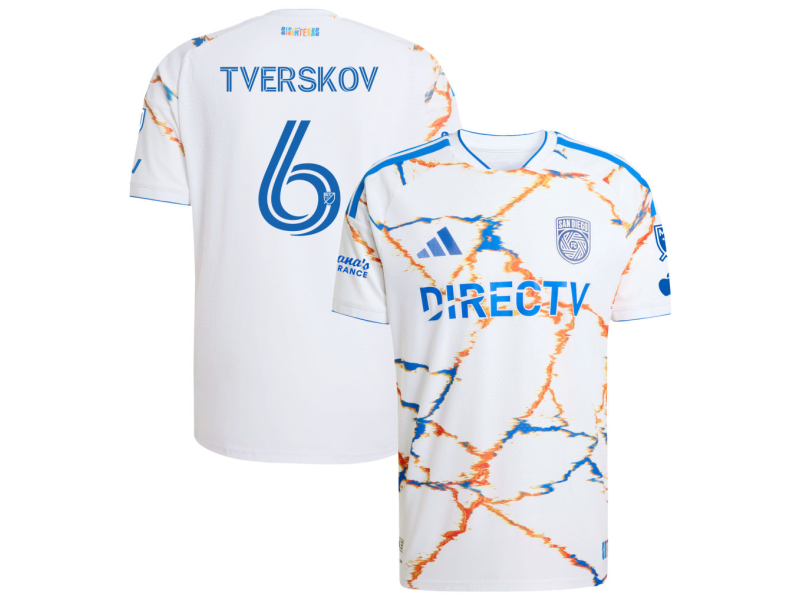 Jeppe Tverskov San Diego FC 2026 Unprecedented Unity Edition Player Version Jersey - White With Patch