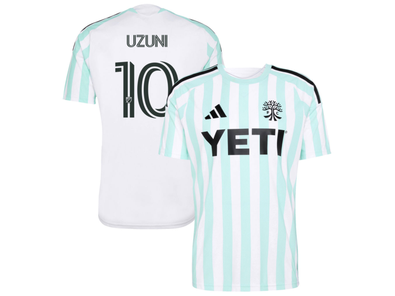 Myrto Uzuni Austin FC 2026 The Rooted Edition Fan Version Jersey - White