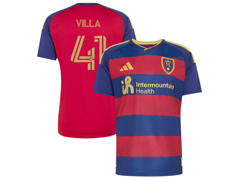 Juan Gio Villa Real Salt Lake 2026 The Switchback Fan Version Jersey - Red