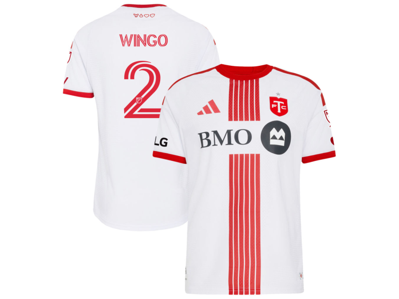 Henry Wingo Toronto FC 2026 Winter Edition Player Version Jersey - White With Patch