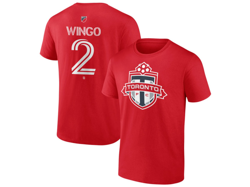 Men's Toronto FC #2 Henry Wingo Team Authentic T-Shirt - Red