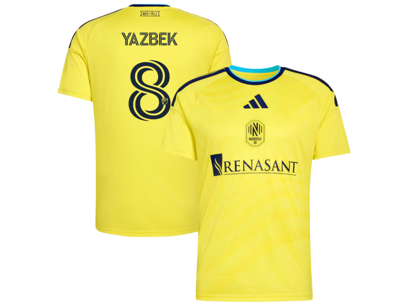 Patrick Yazbek Nashville SC 2026 The Reverb Edition Fan Version Jersey - Yellow