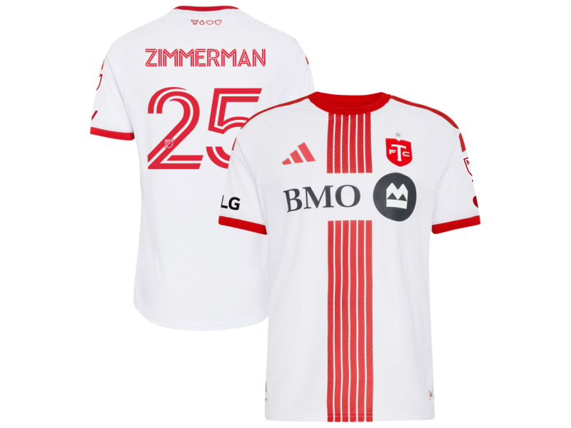 Walker Zimmerman Toronto FC 2026 Winter Edition Player Version Jersey - White With Patch